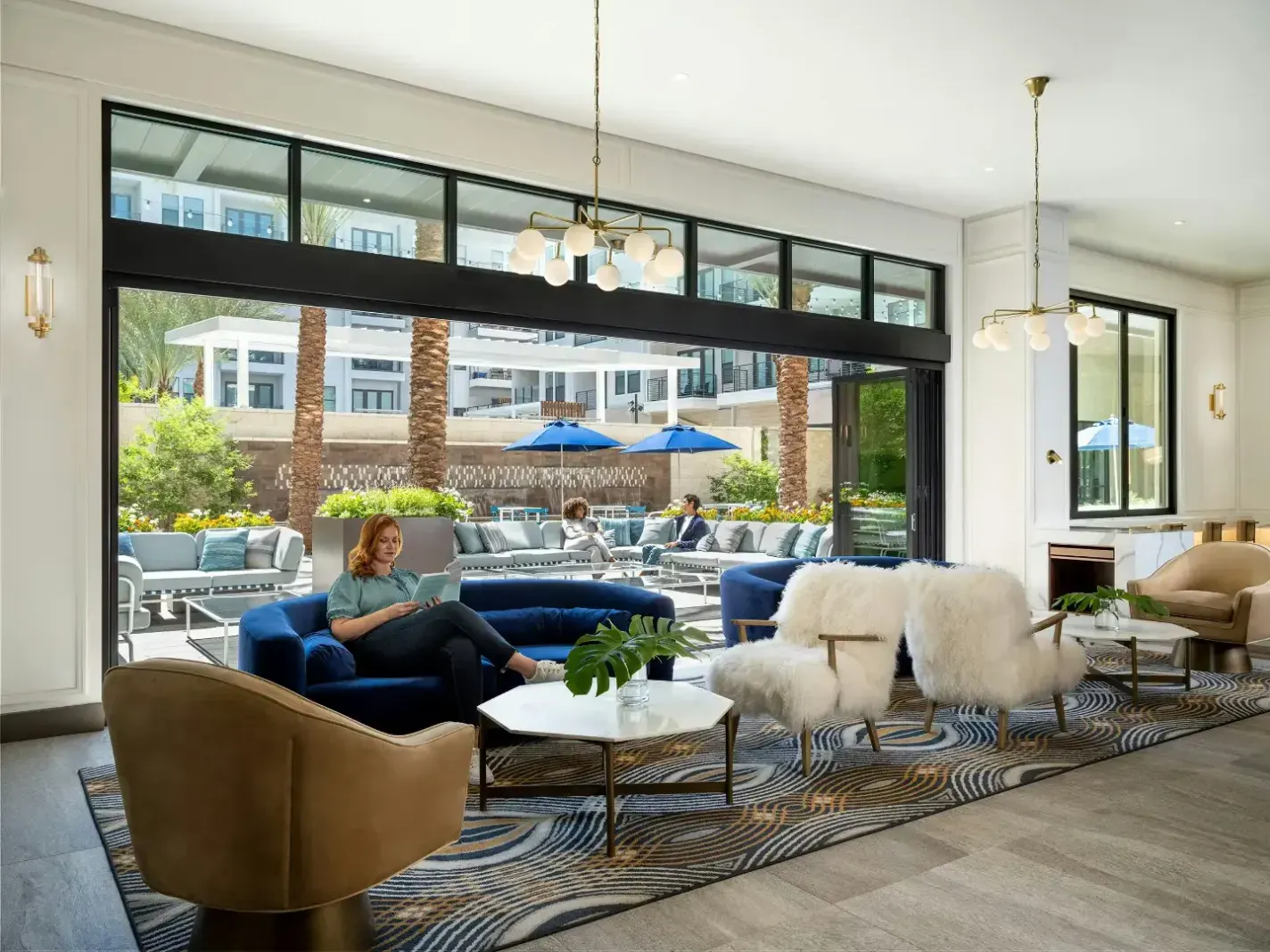 Auric Symphony Park Stylish Resident Living Room Furnishings