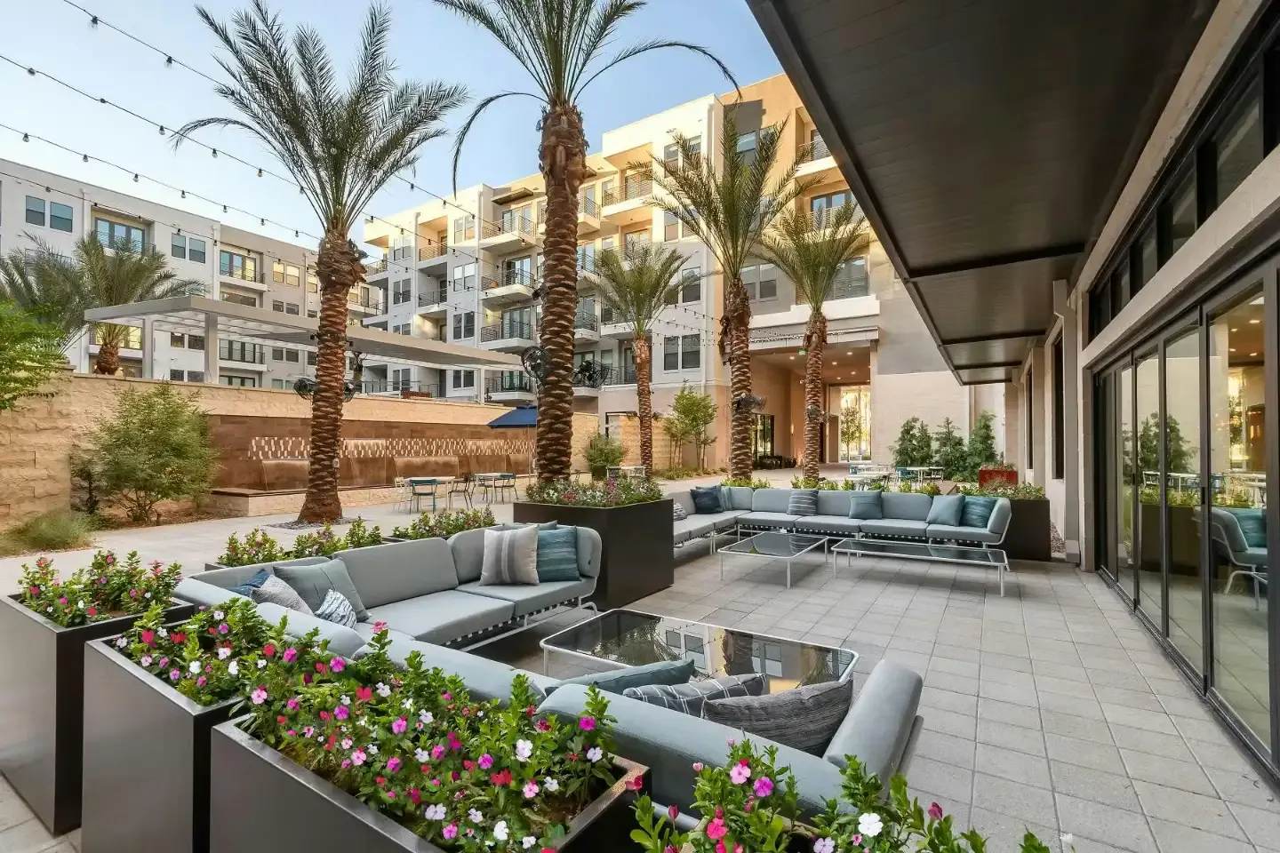 Auric Symphony Park Landscaped Courtyard Lounge