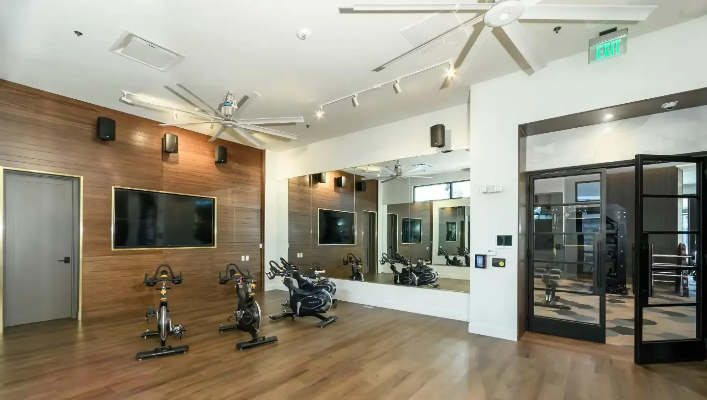 Open-Layout Strength and Cardio Studio at Auric Symphony Park