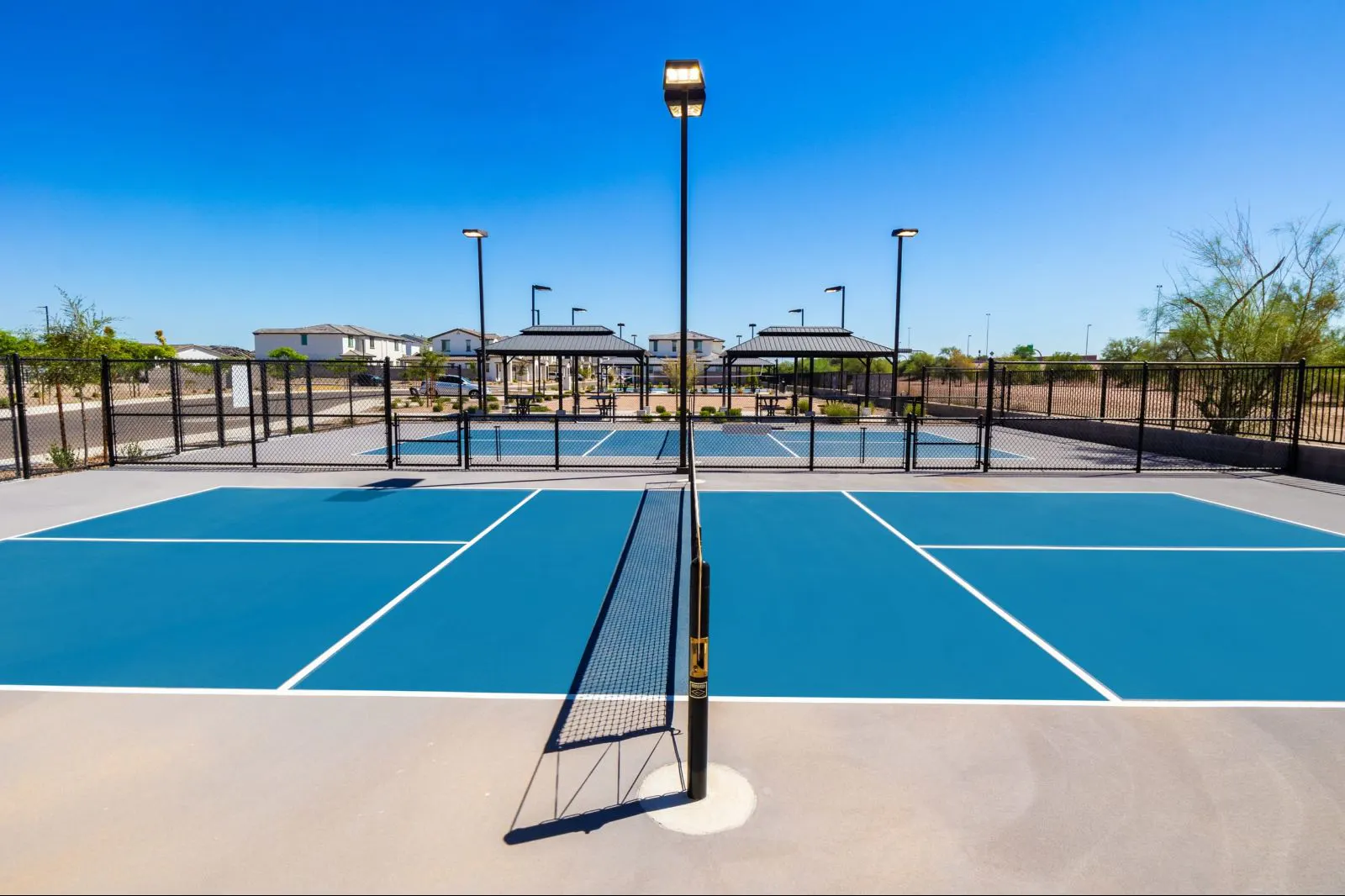 Bella Encanta pickleball court area
