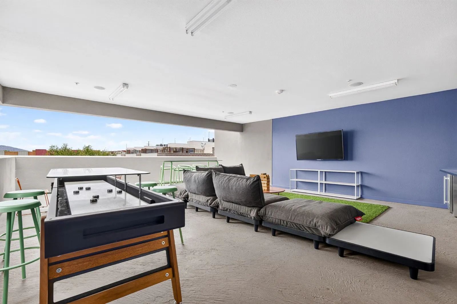 Rooftop Deck with Mountain Views