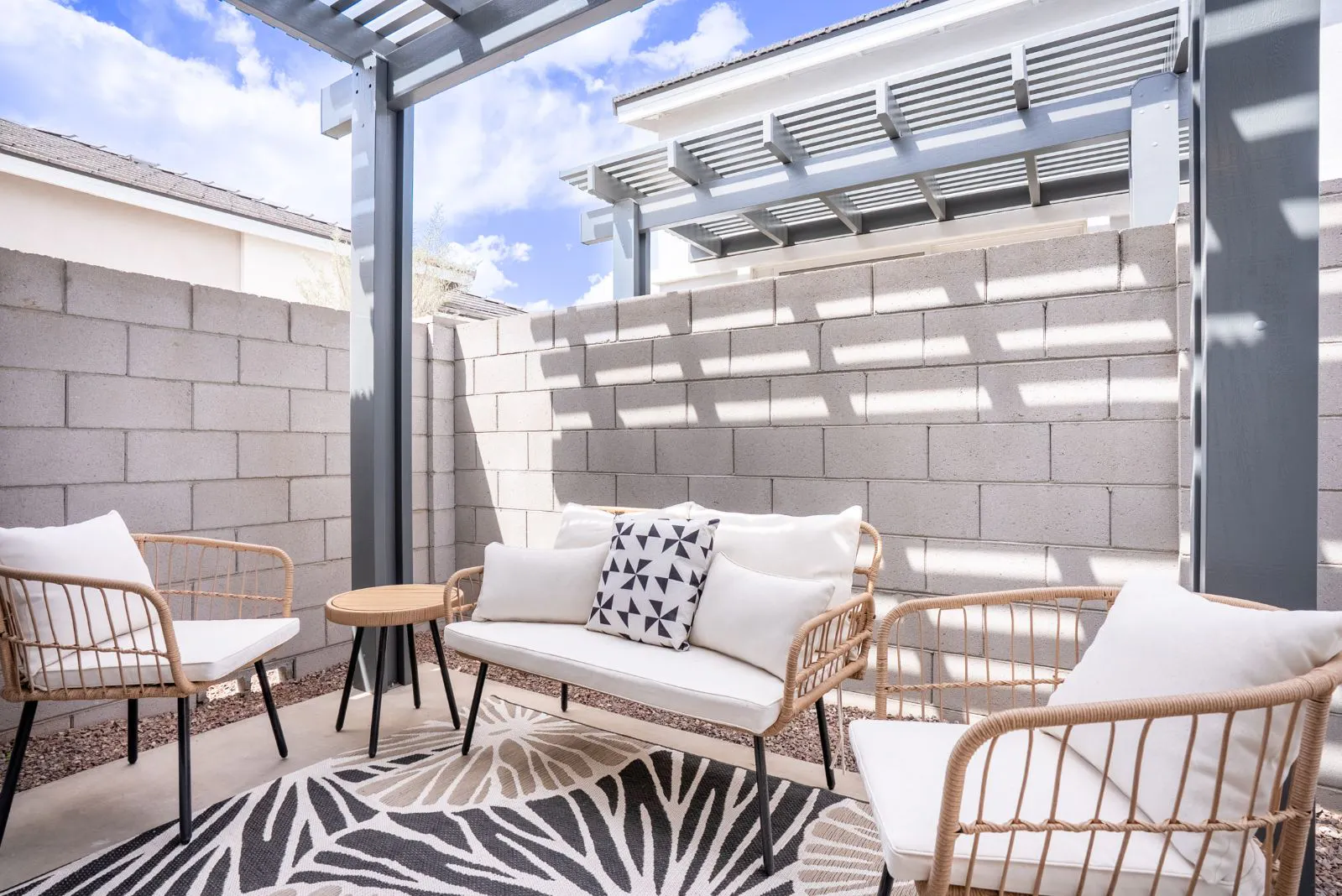Fenced Private Backyard or Patio 
