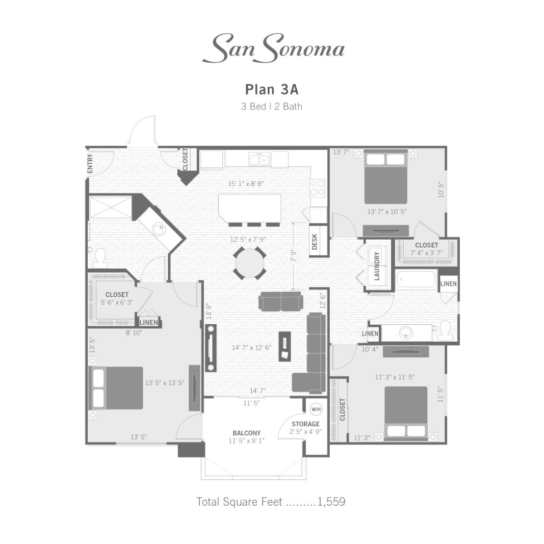 √ San Sonoma Apartments