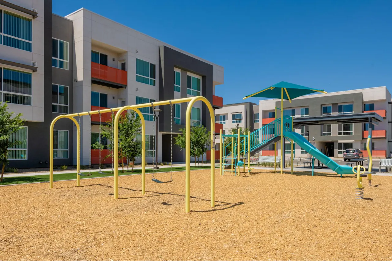 Playground at Residences at Falcon Park.