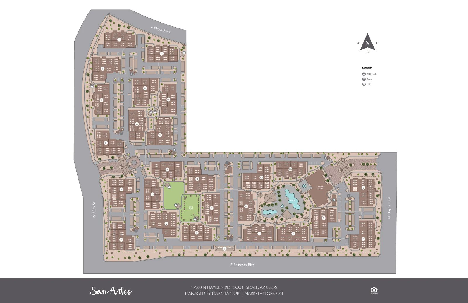 san artes community map