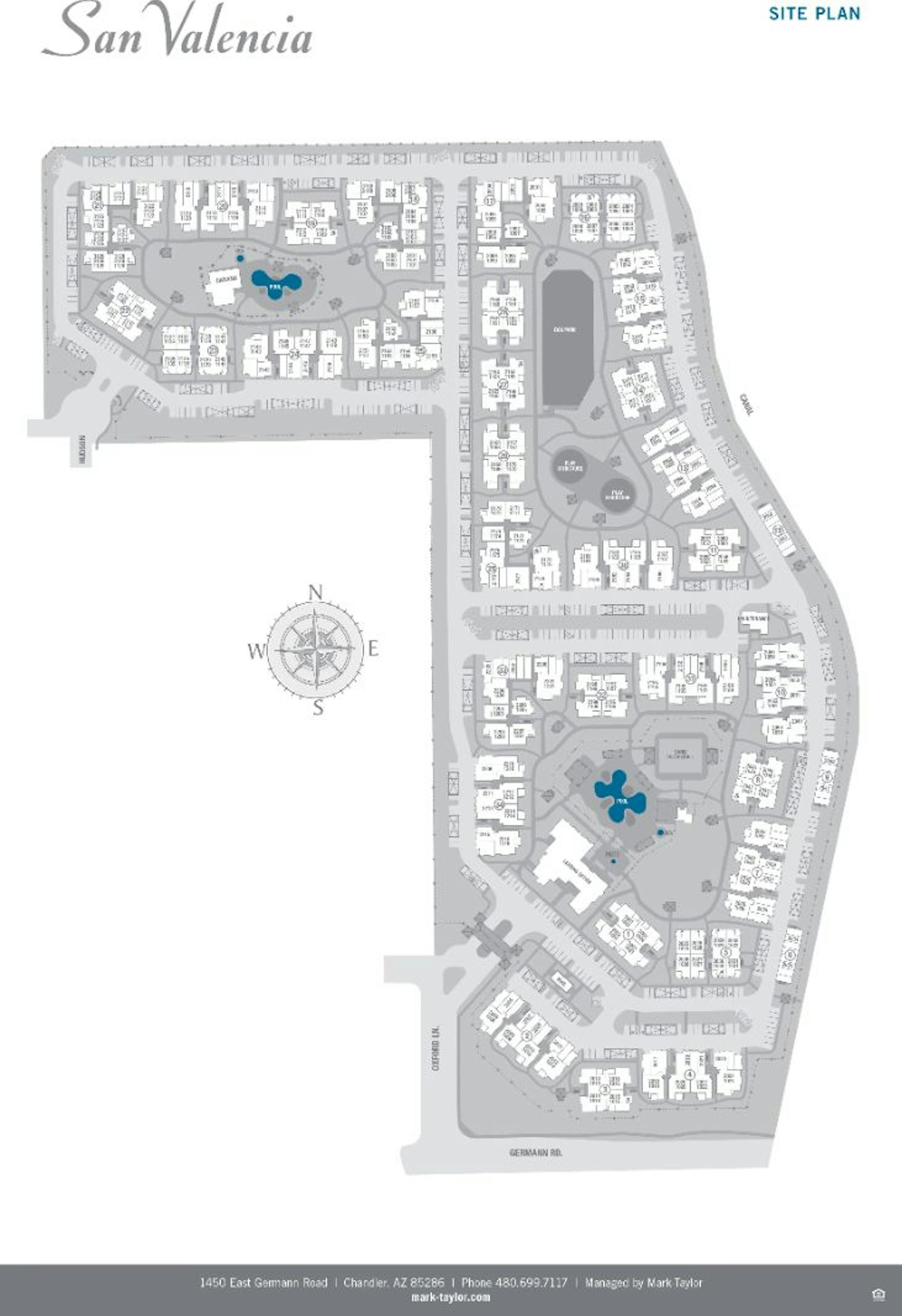 Amenities San Valencia in Chandler, AZ