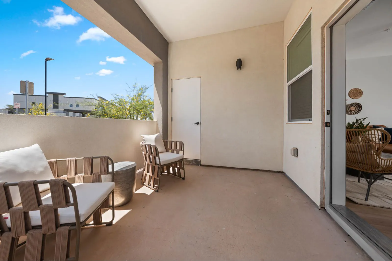 Apartment balcony