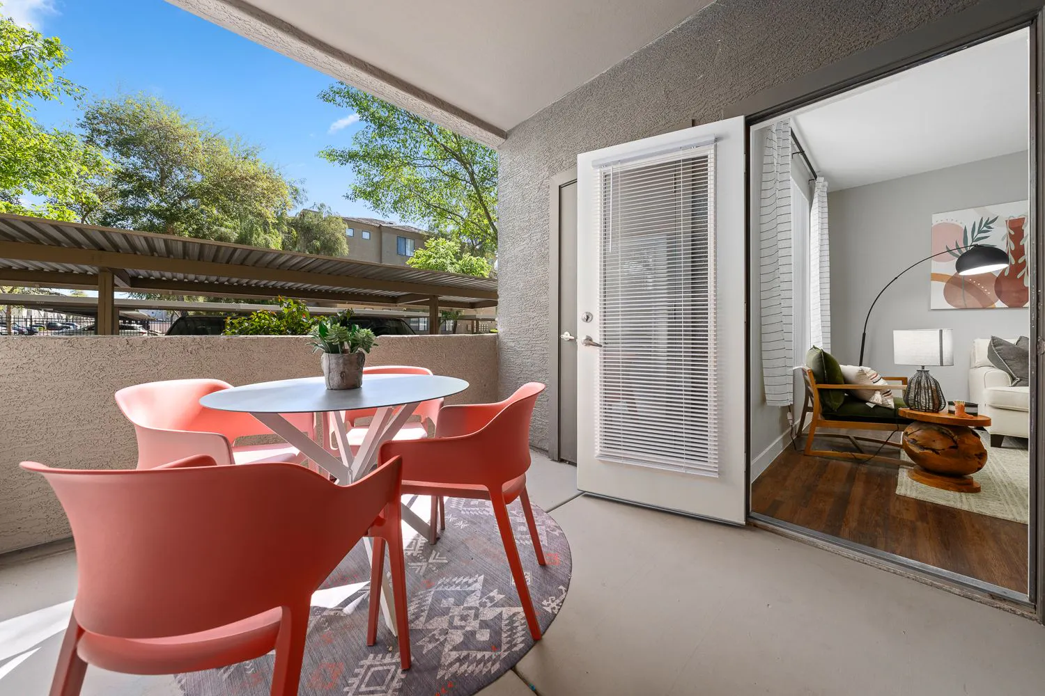 Balcony or patio at Spectra on 7th South.