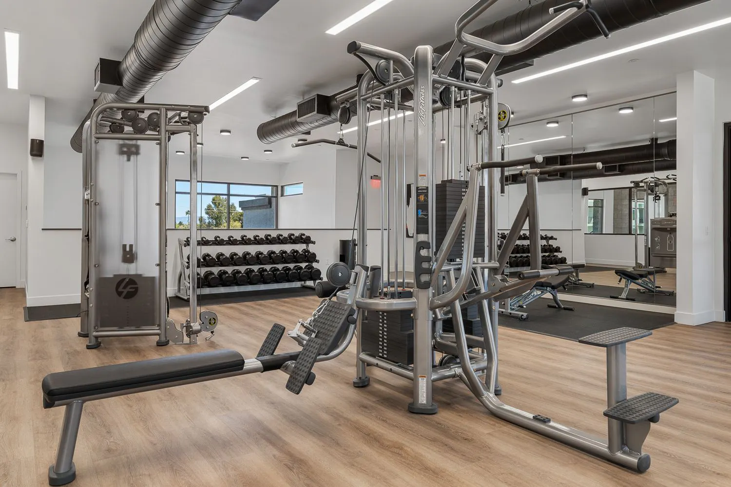 Fitness room at The M at Shadow Mountain.