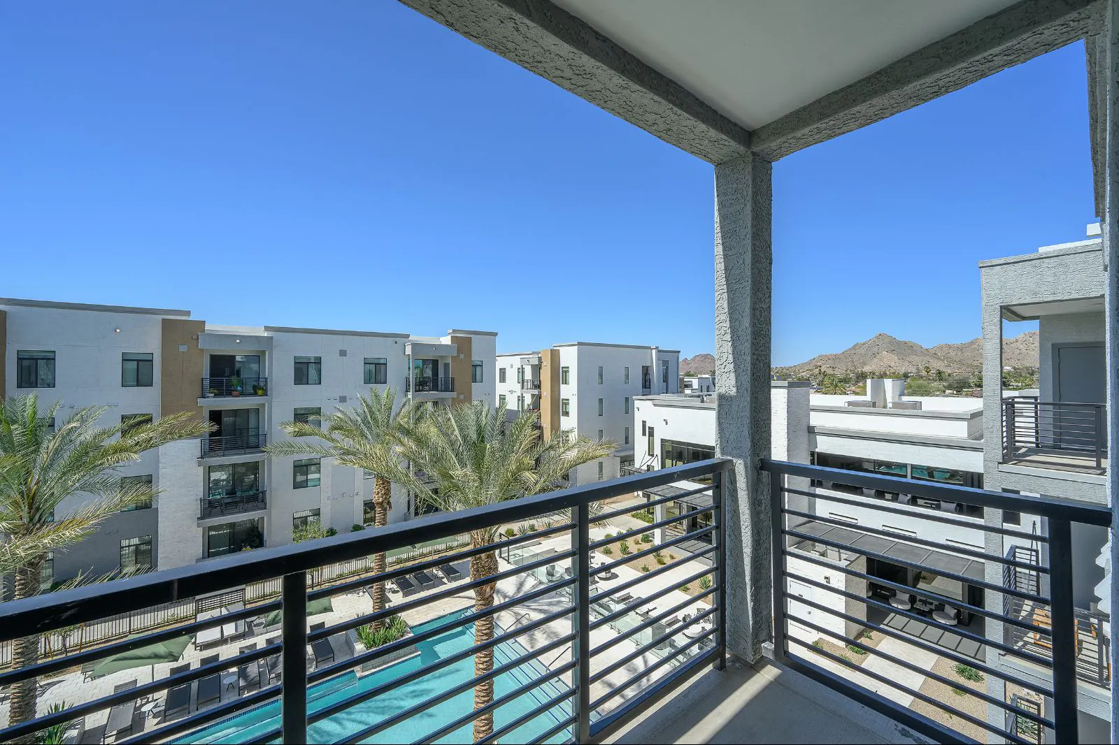 Balcony or patio at The M at Shadow Mountain.