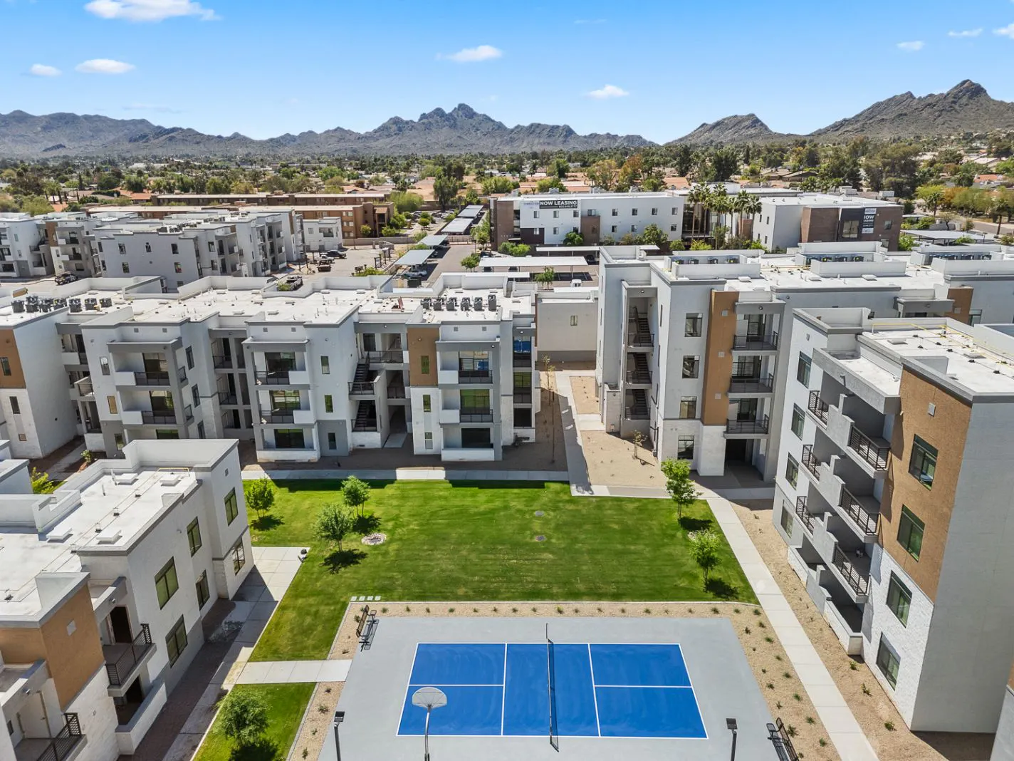 Aerial community view at The M at Shadow Mountain.